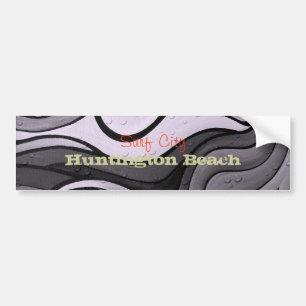 Surf City Huntington Beach Bumper Sticker