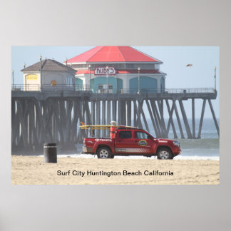 Surf City Poster