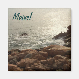 Surf Comes Ashore Magnet