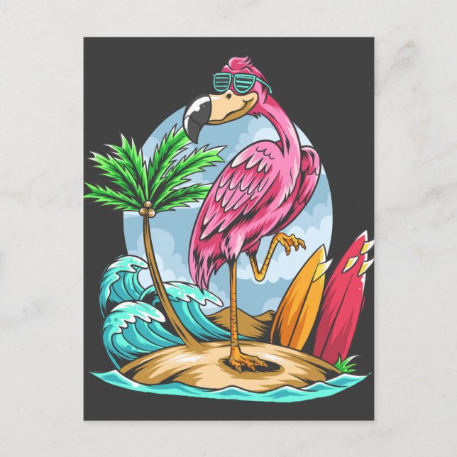 Surf Comme un Mingo ! Carte postale (Devant)