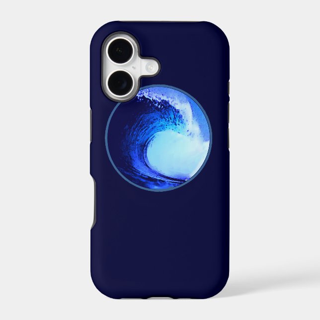 surf cool bleu vague (Verso)