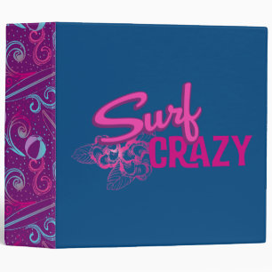 Surf Crazy Binder