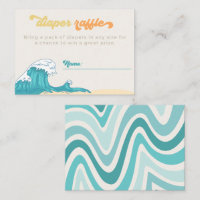 Surf Diaper Raffle Card | Diaper Raffle
