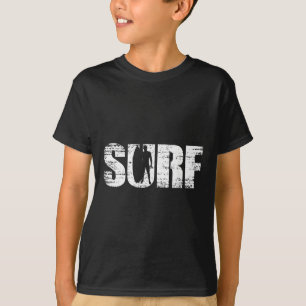 Surf - Distressed Look Surfing For Surfers  T-Shirt