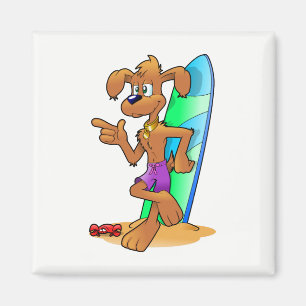 Surf Dog Magnet