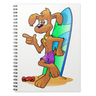 Surf Dog Notebook