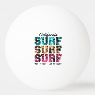 Surf Dreams: California Sunset Edition Ping Pong Ball