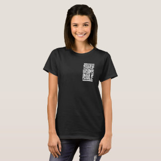Surf Groms Rule!!! (adult white) T-Shirt