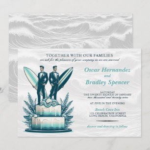 Surf Grooms Faire-part de mariage