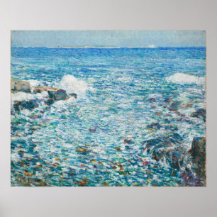 Surf, Isles of Shoals Poster