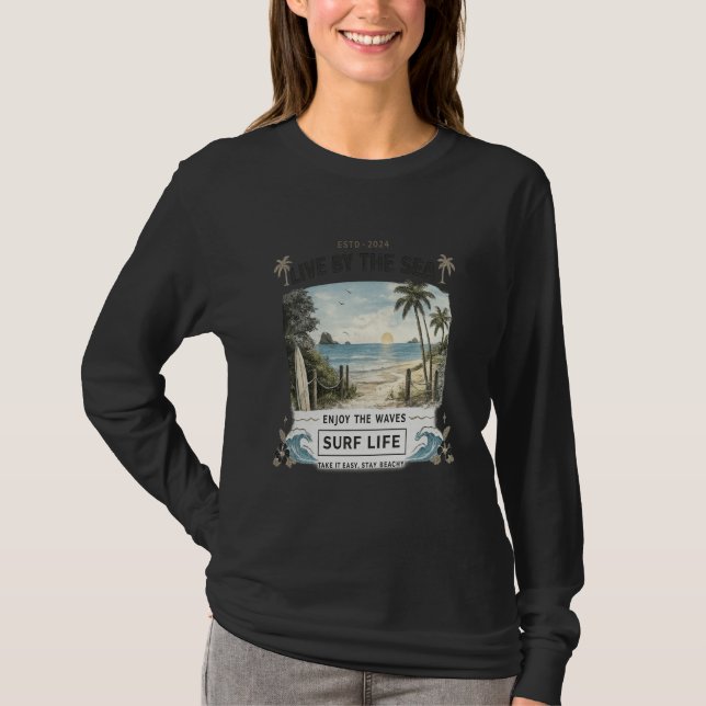 Surf Life Women's Long Sleeve  T-Shirt (Front)