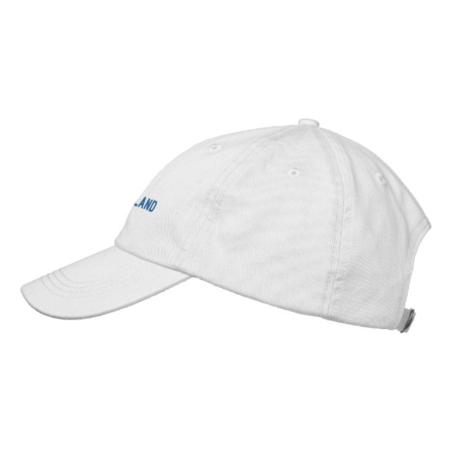 Surf Long Island casquette - Texte bleu (Gauche)