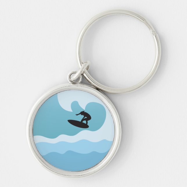 SURF LOVER KEYCHAIN (Front)