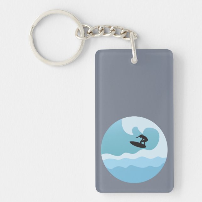 SURF LOVER KEYCHAIN (Front)