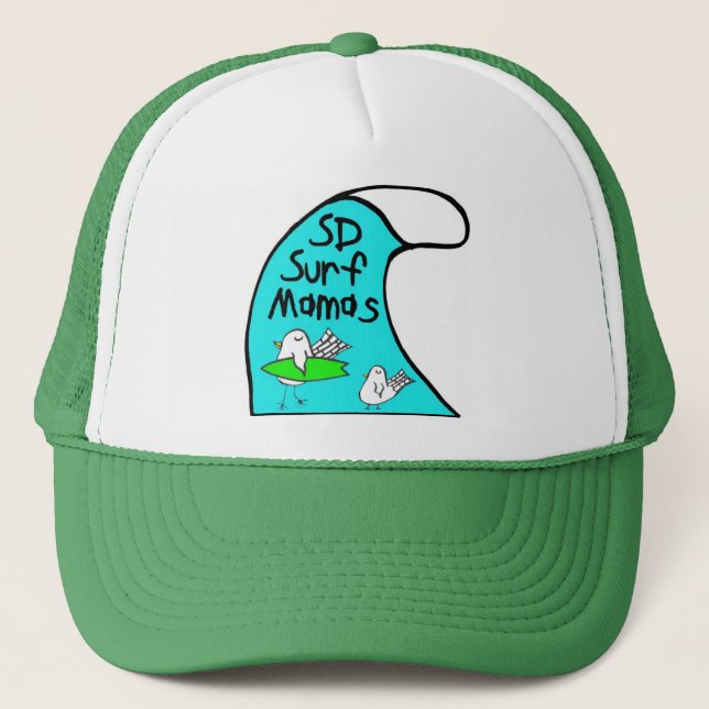 Surf Mamas Trucker Hat (Front)