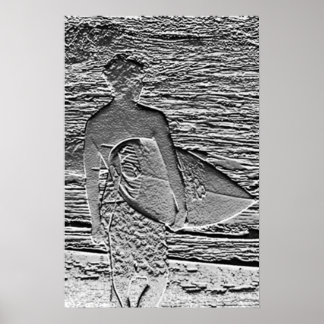 Surf Metal Poster