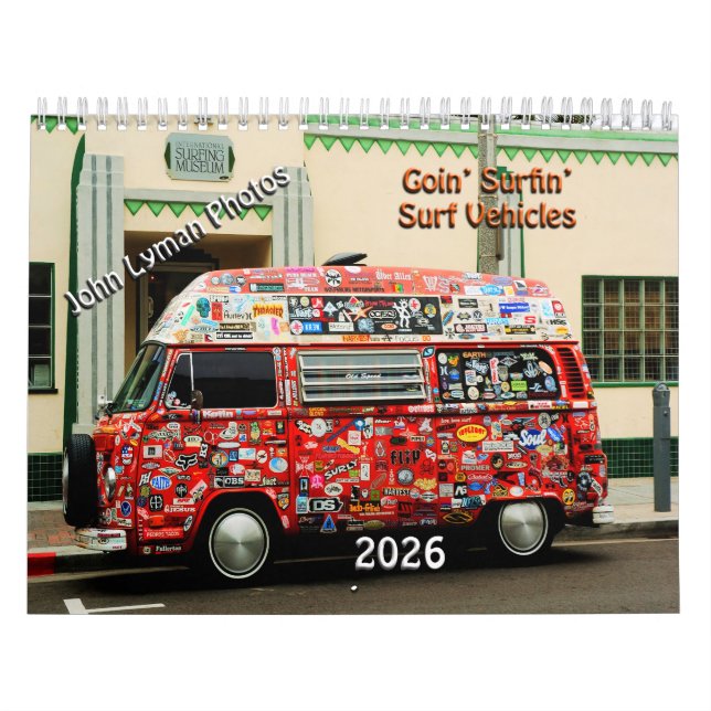 Surf Mobiles 2026 Calendar (Cover)