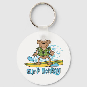 Surf Monkey Keychain