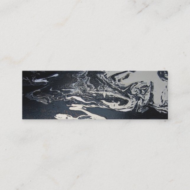 "Surf Monster" Mini Business Card (Front)