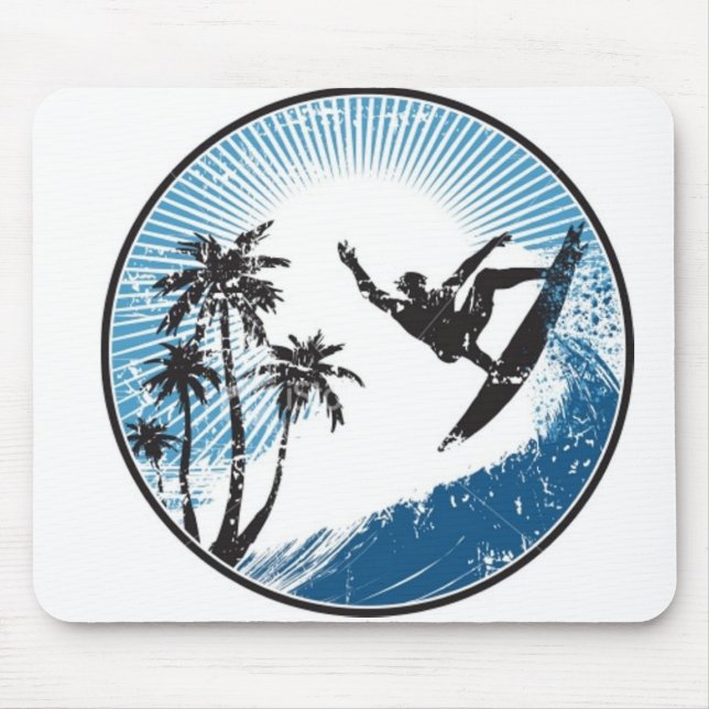 Surf Mouse Pad (Front)