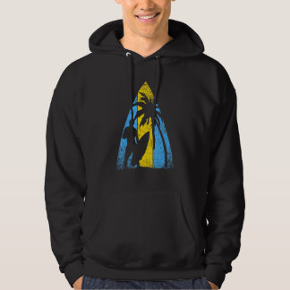 Surf Ocean Water Sport Surfer Surfboard Tropical S Hoodie