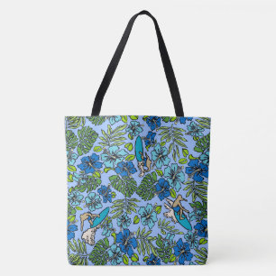Surf Pareau Hawaiian Hibiscus Surfing Beach Sac