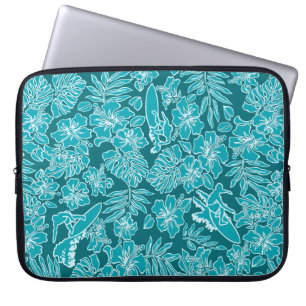 Surf Pareau Hawaiian Neoprene Wetsuit Laptop Sleeve