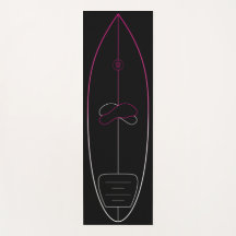 Surf-Pop-Up training mat Yogamatte | pink