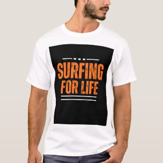 Surf pour la conception de t-shirts à vie