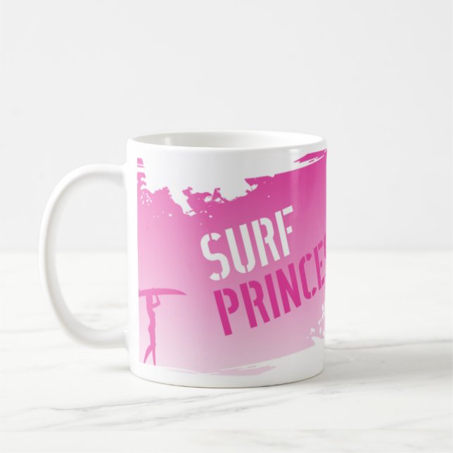 Surf Princess Coffee Mug (Left)