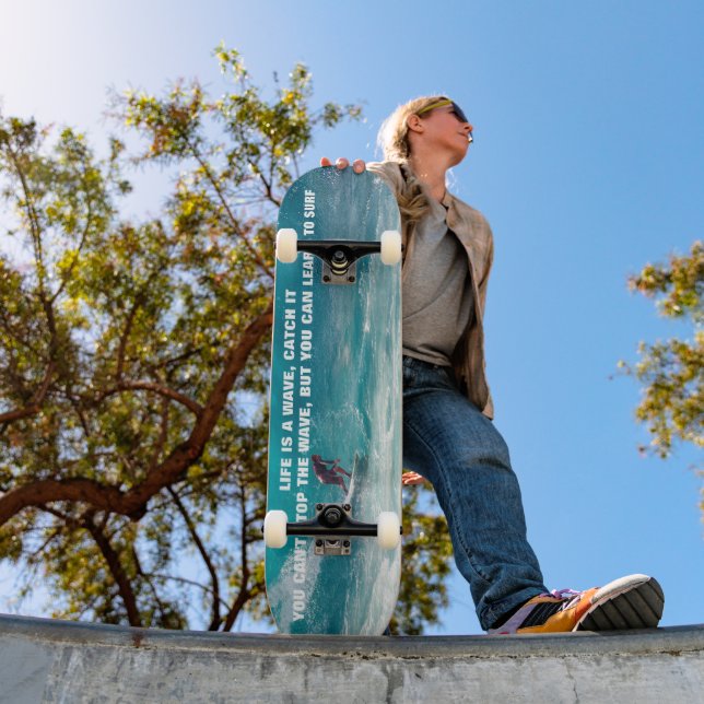 SURF QUOTE SKATEBOARD (Outdoor 1)