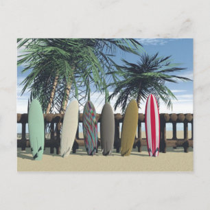 Surf Relaxing Postcard