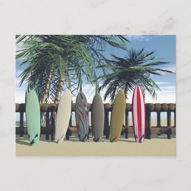Surf Relaxing Postcard (Front)