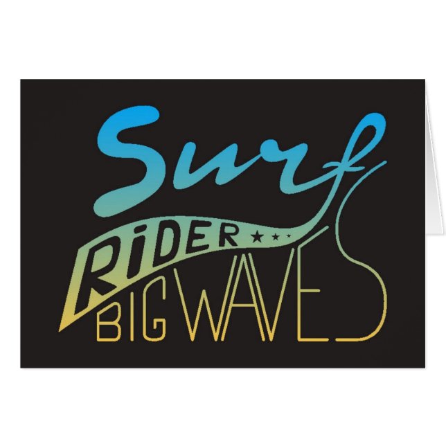 Surf Rider Big Waves (Front Horizontal)