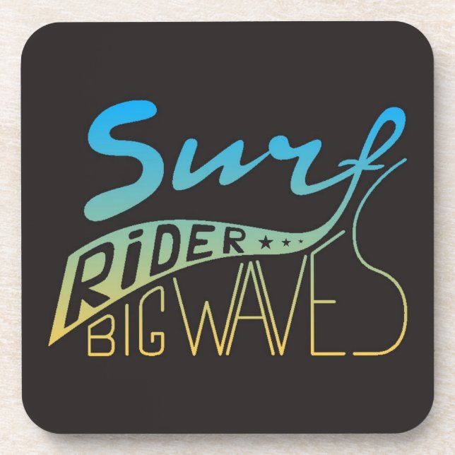 Surf Rider Big Waves Coaster (Front)