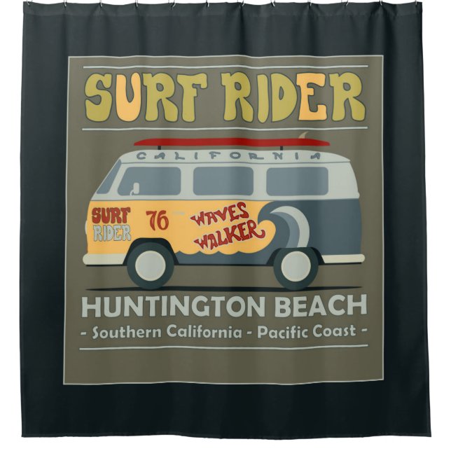 Surf Rider Huntington Beach Poster (Front)