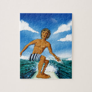 Surf Rider Jigsaw Puzzle