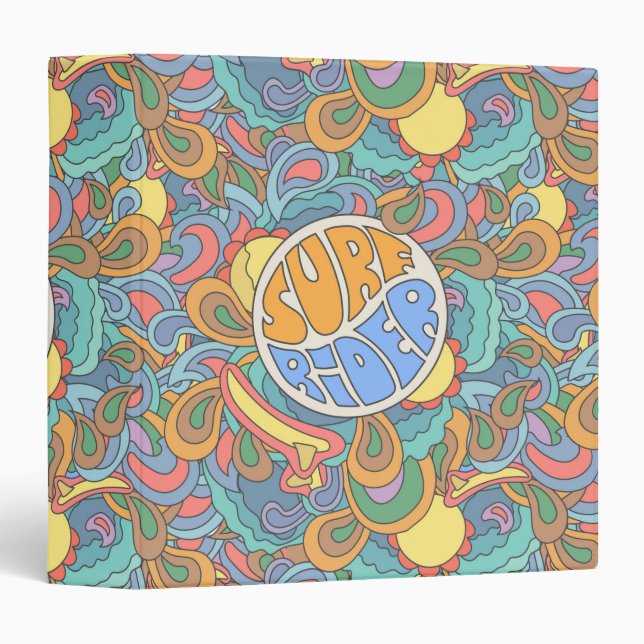 Surf Rider Pattern Binder (Front/Spine)