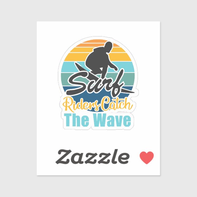 Surf Riders Catch the Waves (Sheet)