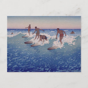 'Surf-Riders, Honolulu' - Postcard