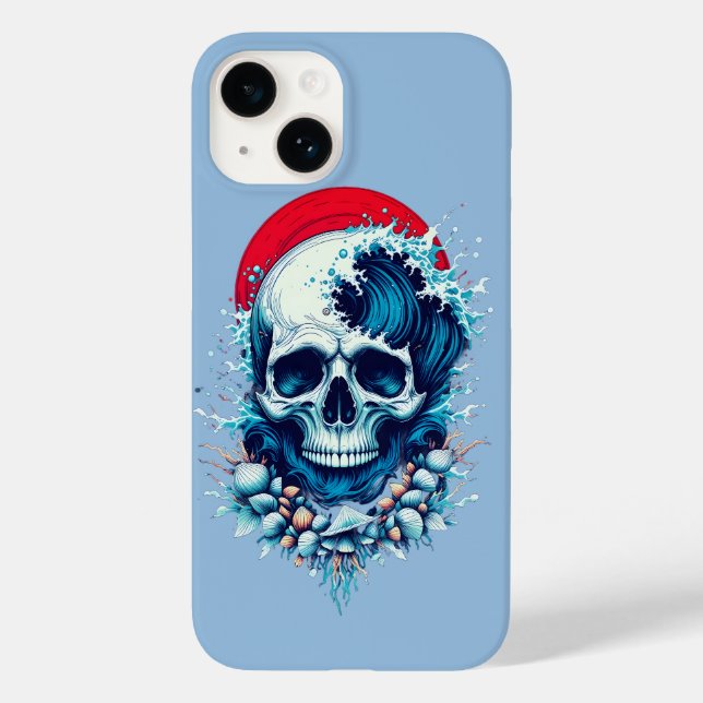 Surf’s Last Ride Case-Mate iPhone Case (Back)