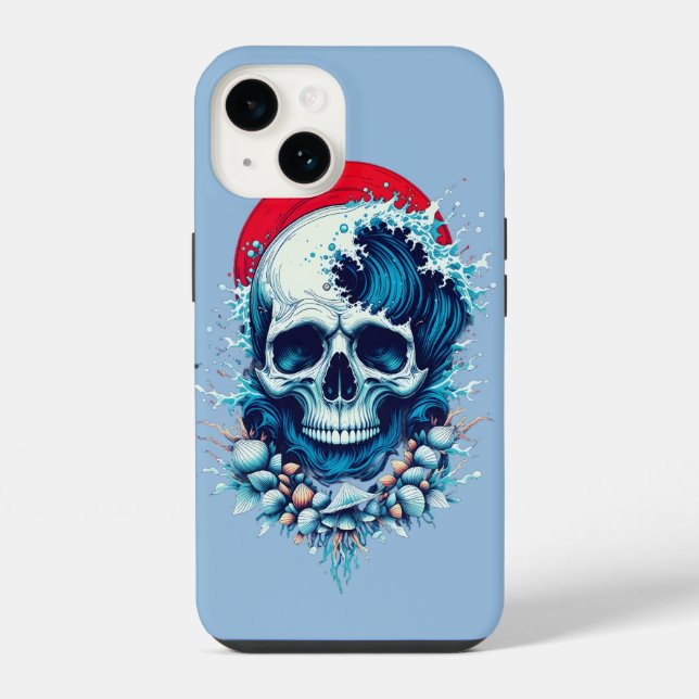Surf’s Last Ride iPhone Case (Back)
