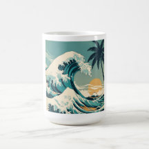Surf’s Up Retro Wave Design Classic California 