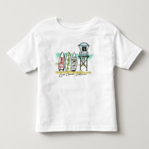 Surf San Clemente Toddler Shirt