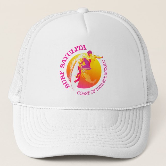 Surf Sayulita Trucker Hat (Front)