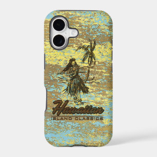 Surf Shack Hawaiian Faux Wood Surfboard