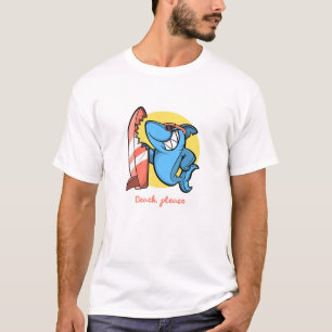Surf Shark Beach Please T-Shirt