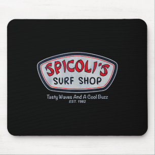 Surf Shop Est.1982 Tasty Waves And A Cool Buzz T-s Mouse Pad