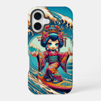 Surf Shop Geisha iPhone Case