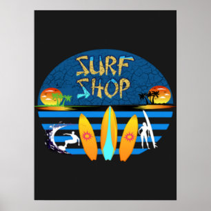 Surf Shop  Poster